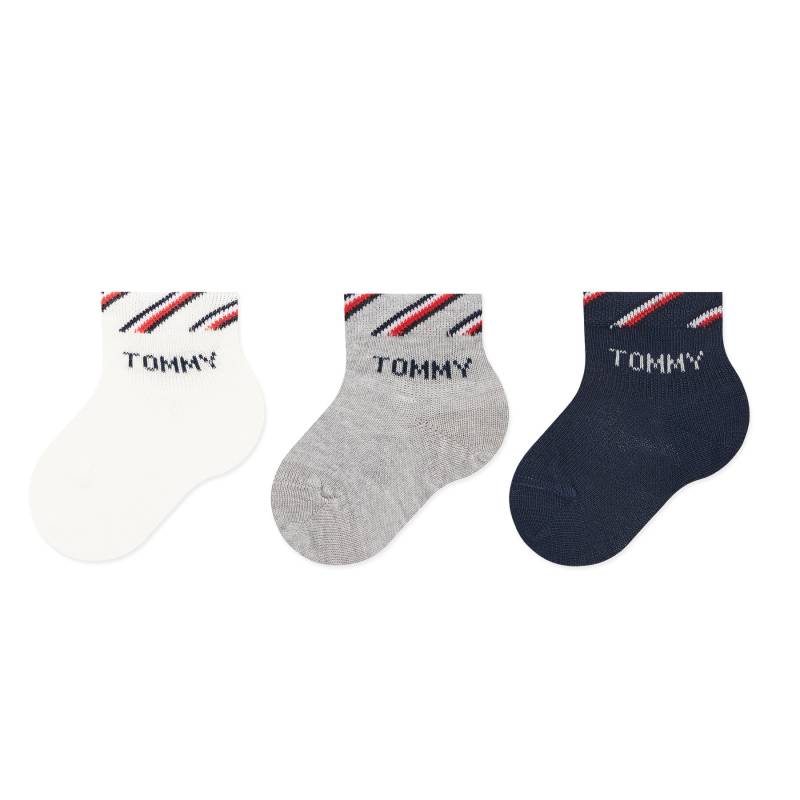 3er-Set hohe Kindersocken Tommy Hilfiger 701220277 Bunt von Tommy Hilfiger