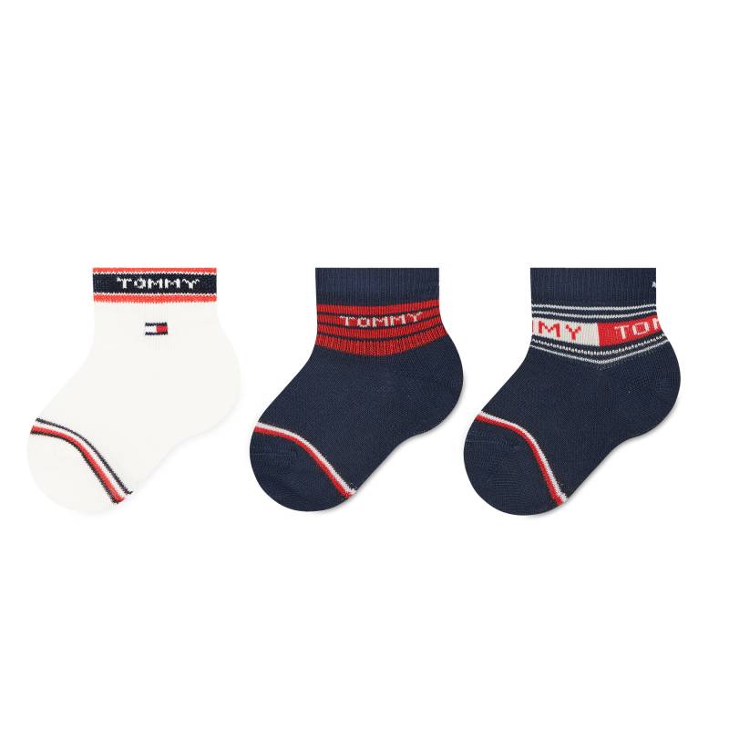 3er-Set hohe Kindersocken Tommy Hilfiger 701220278 Bunt von Tommy Hilfiger