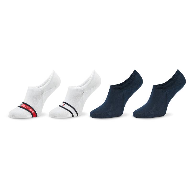 4er-Set Herren Sneakersocken Tommy Hilfiger 701222194 Bunt von Tommy Hilfiger