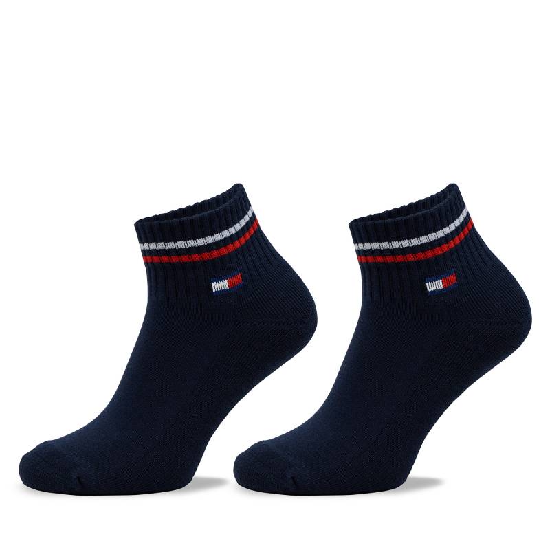 2er-Set niedrige Unisex-Socken Tommy Hilfiger 701228177 Dunkelblau von Tommy Hilfiger