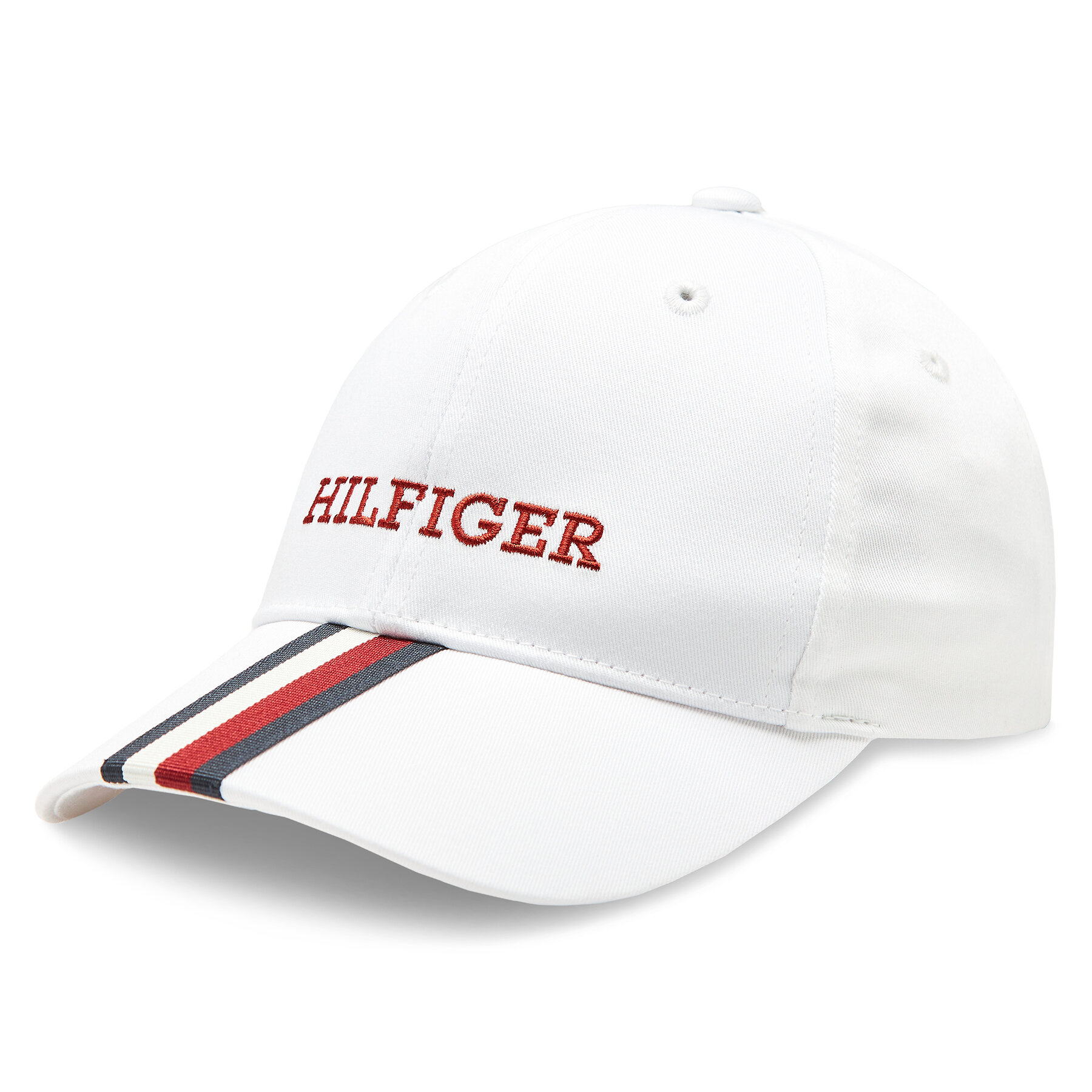 Cap Tommy Hilfiger AU0AU01738 Weiß von Tommy Hilfiger