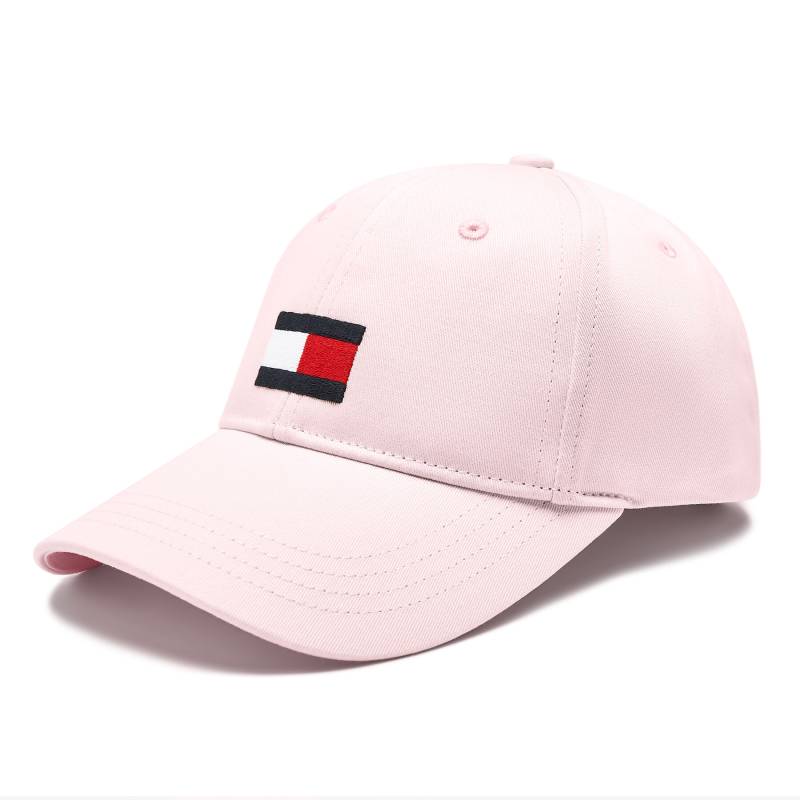 Cap Tommy Hilfiger Big Flag AU0AU01668 Rosa von Tommy Hilfiger