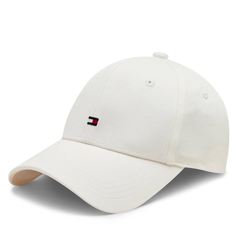 Cap Tommy Hilfiger Essential Flag Cap AW0AW16360 Weiß von Tommy Hilfiger