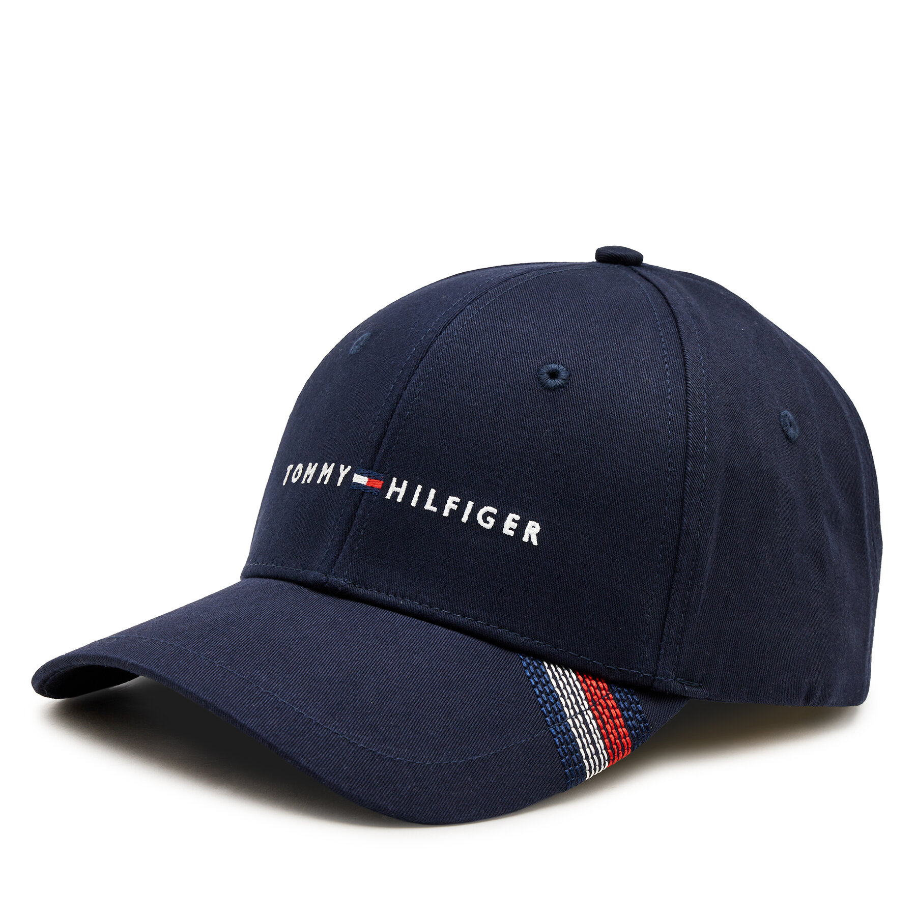 Cap Tommy Hilfiger Foundation Cotton 6 Panel Cap AM0AM12532 Dunkelblau von Tommy Hilfiger