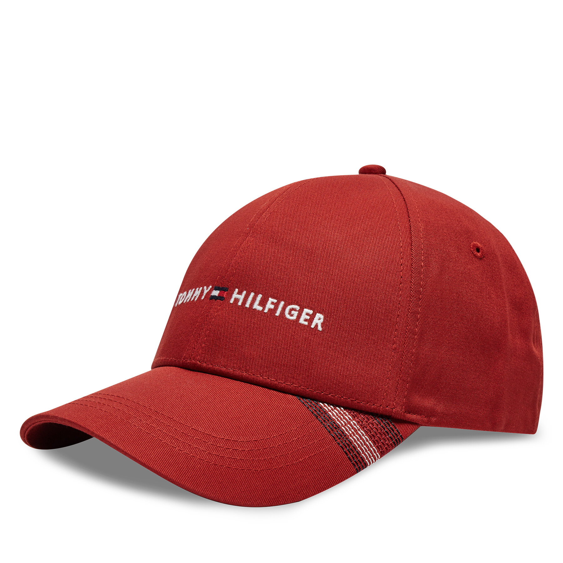 Cap Tommy Hilfiger Foundation Cotton 6 Panel Cap AM0AM12532 Rot von Tommy Hilfiger