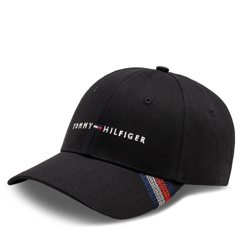 Cap Tommy Hilfiger Foundation Cotton 6 Panel Cap AM0AM12532 Schwarz von Tommy Hilfiger