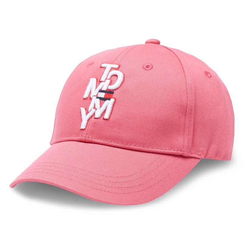 Cap Tommy Hilfiger Logo AU0AU01600 Rosa von Tommy Hilfiger