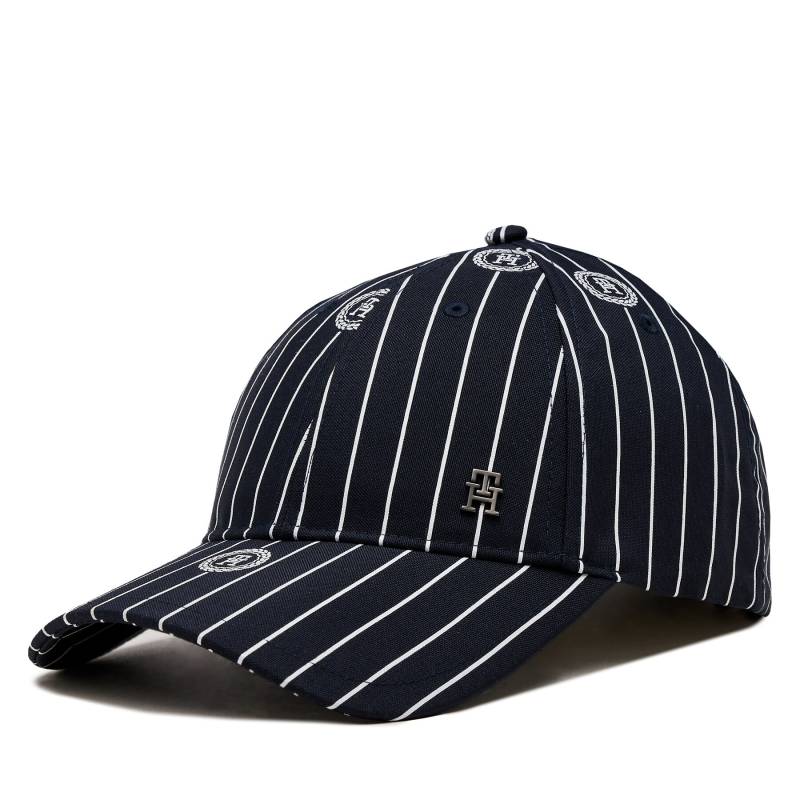 Cap Tommy Hilfiger Monogram Varsity Aop Cap AM0AM12247 Blau von Tommy Hilfiger