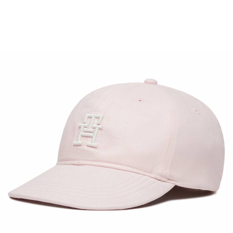 Cap Tommy Hilfiger Summer Prep AU0AU01954 Rosa von Tommy Hilfiger