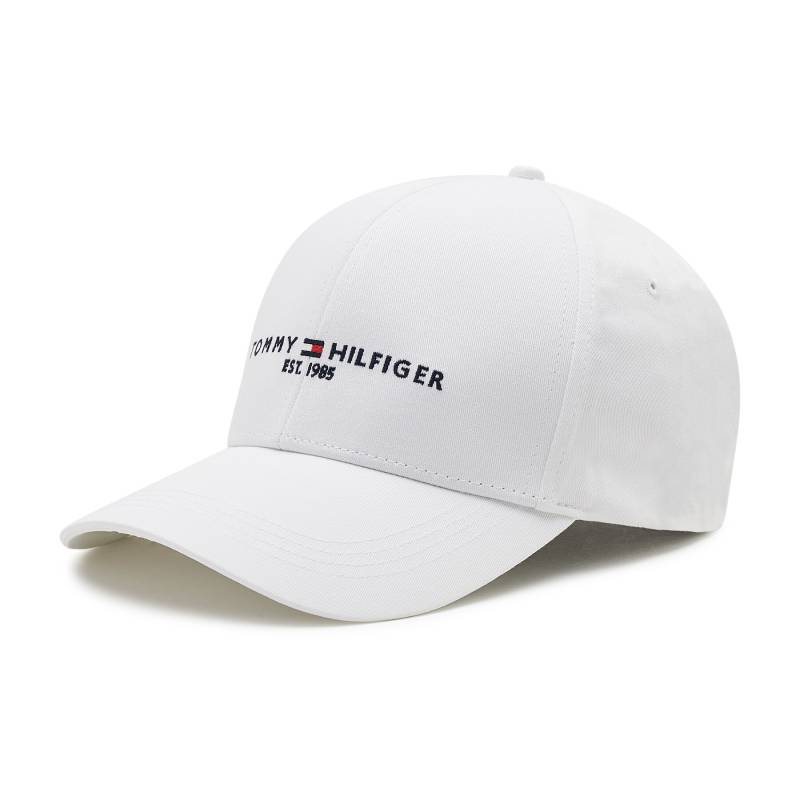 Cap Tommy Hilfiger Th Established Cap AM0AM07352 Weiß von Tommy Hilfiger