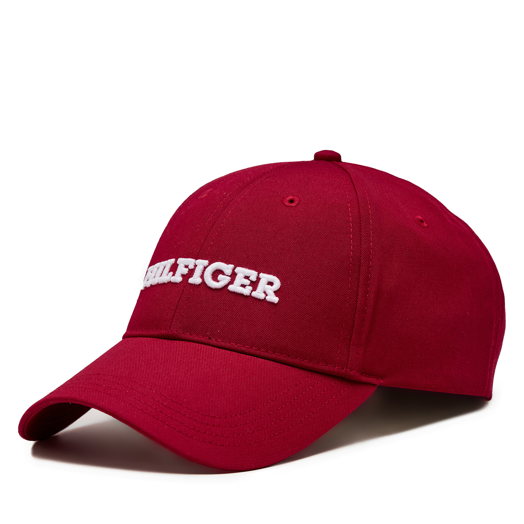 Cap Tommy Hilfiger Th Monotype Canvas 6 Panel Cap AM0AM12043 Rot von Tommy Hilfiger