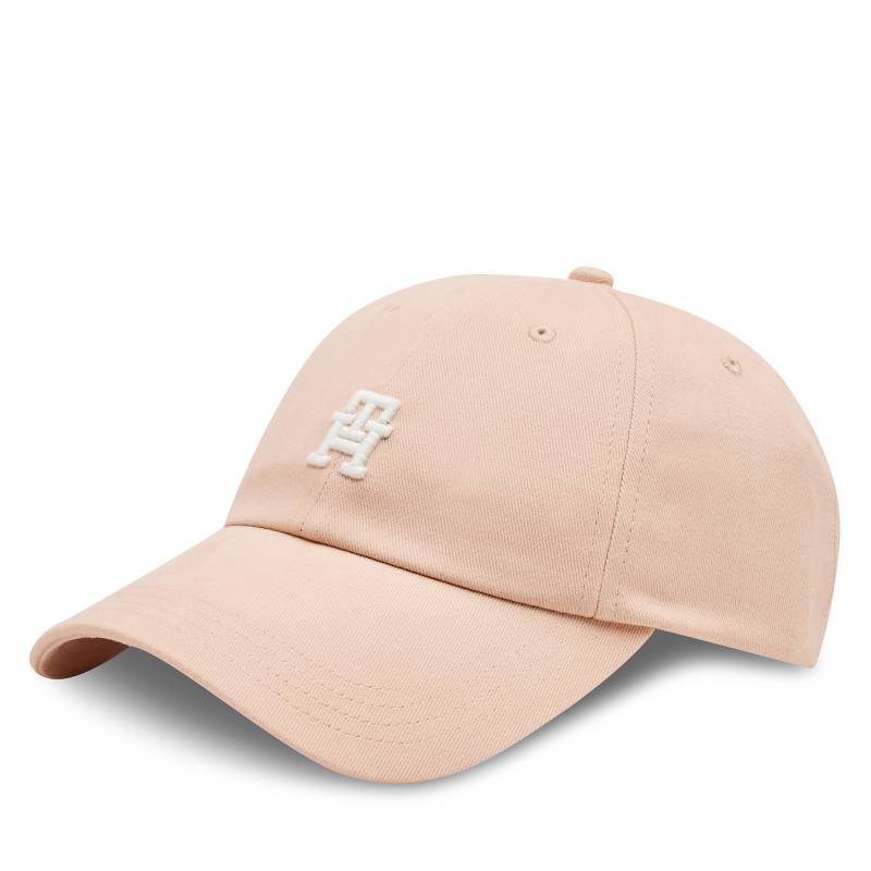 Cap Tommy Hilfiger Utility Soft Cap AW0AW16363 Rosa von Tommy Hilfiger