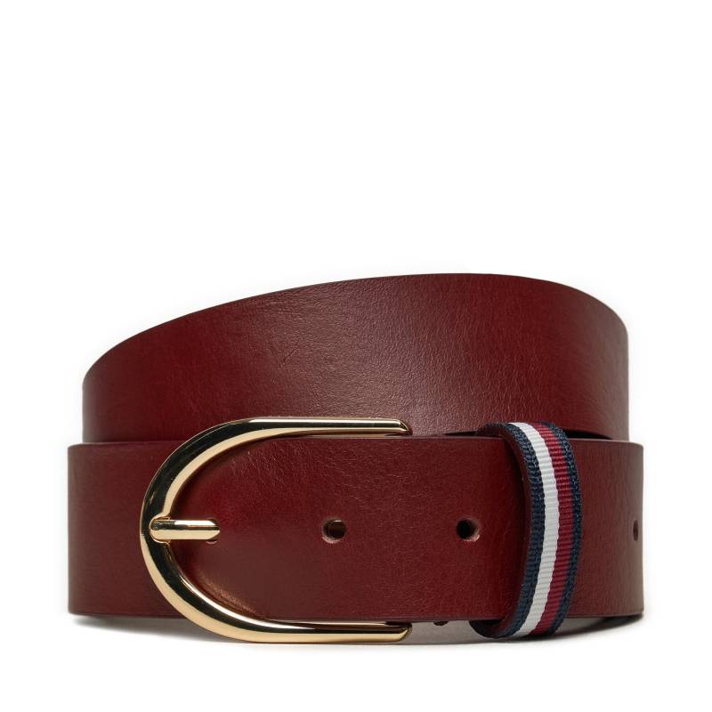 Damengürtel Tommy Hilfiger AW0AW16596 Rot von Tommy Hilfiger