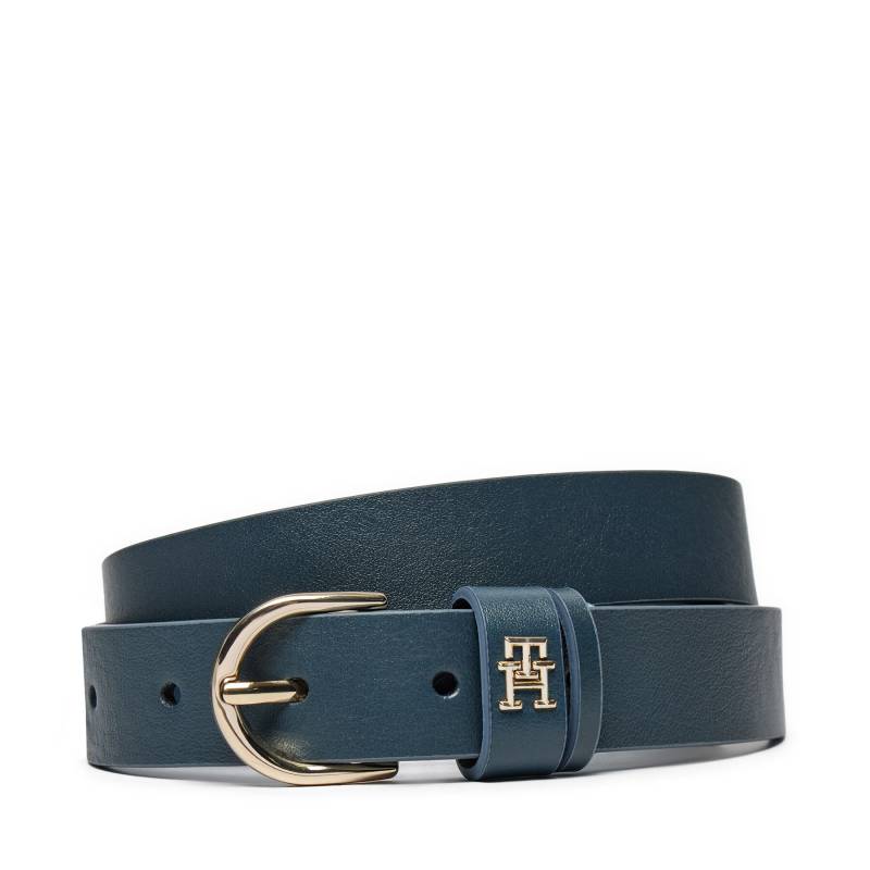 Damengürtel Tommy Hilfiger Essential Effortless AW0AW16354 Blau von Tommy Hilfiger