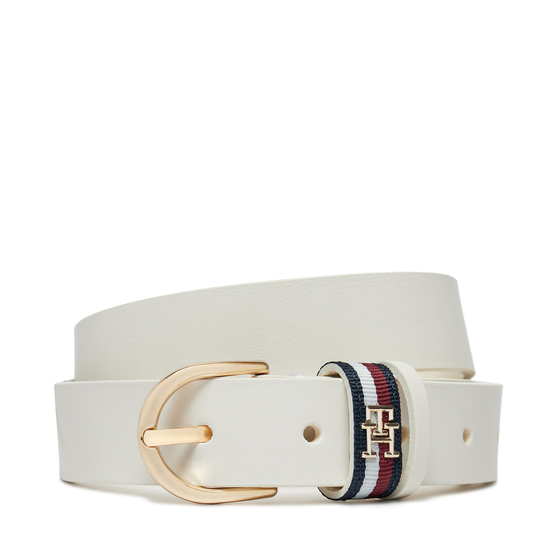 Damengürtel Tommy Hilfiger Essential Effortless AW0AW16612 Écru von Tommy Hilfiger