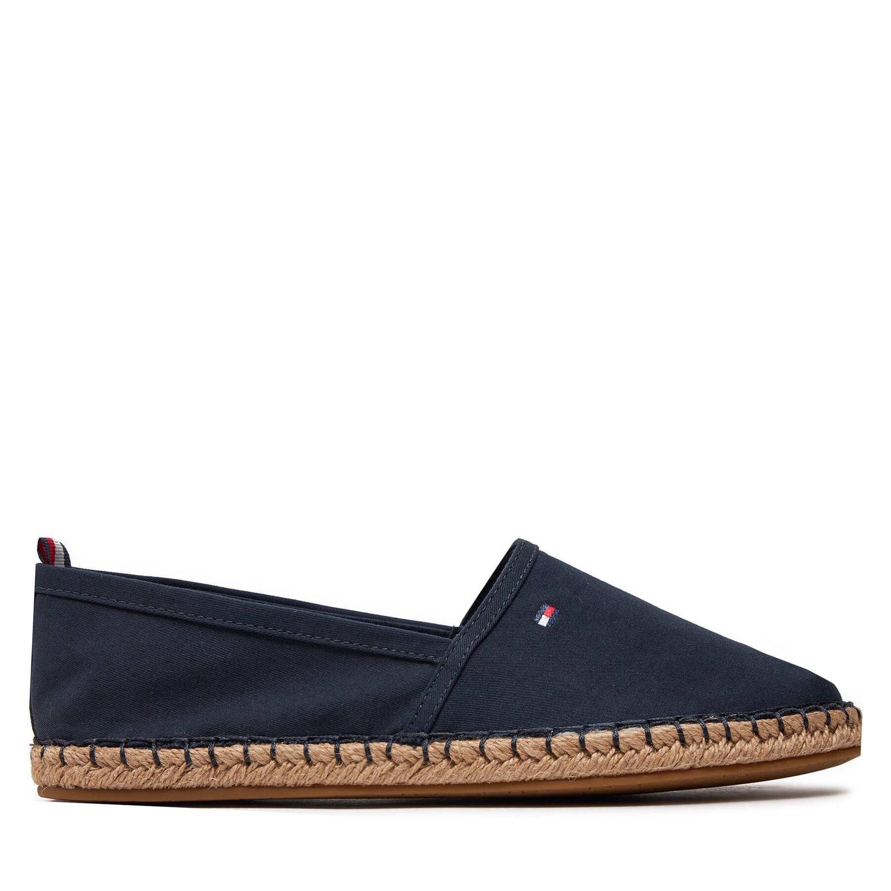 Espadrilles Tommy Hilfiger Basic Tommy Flat Espadrille FW0FW06497 Dunkelblau von Tommy Hilfiger