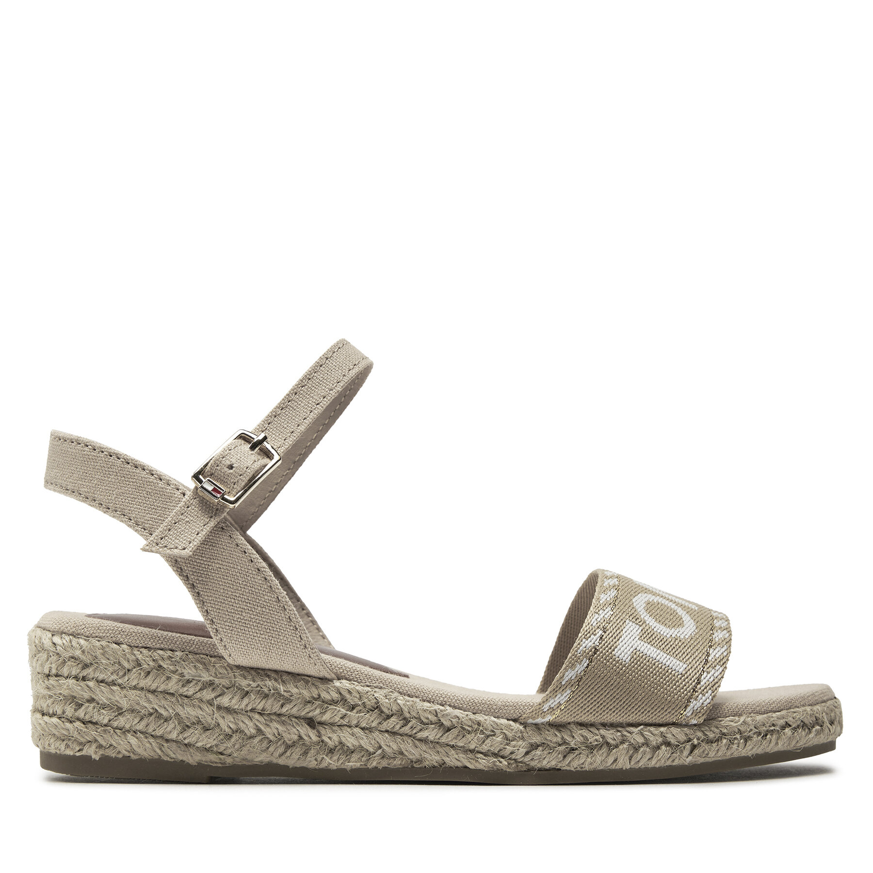 Espadrilles Tommy Hilfiger Rope Wedge Sandal T3A7-33287-0890 M Beige von Tommy Hilfiger