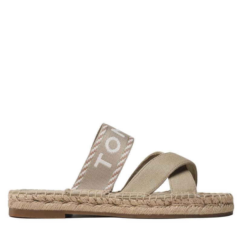 Espadrilles Tommy Hilfiger Seasonal Webbing Sandal FW0FW07181 Beige von Tommy Hilfiger