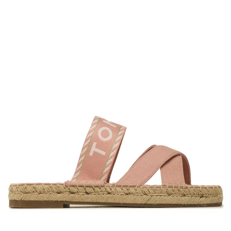 Espadrilles Tommy Hilfiger Seasonal Webbing Sandal FW0FW07181 Rosa von Tommy Hilfiger