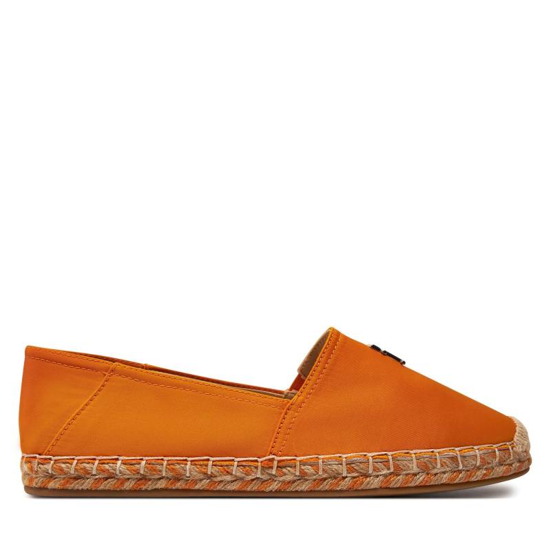 Espadrilles Tommy Hilfiger Th Satin Flat Espadrille FW0FW07881 Orange von Tommy Hilfiger