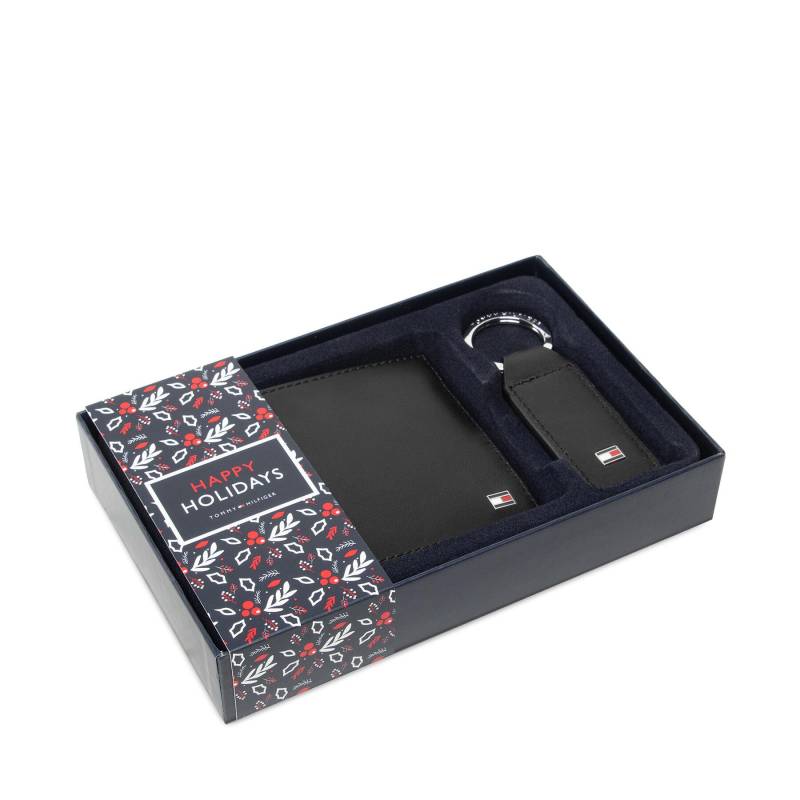 Geschenkset Tommy Hilfiger Gp Eton Cc And Coin Pckt Keyfob AM0AM07931 Schwarz von Tommy Hilfiger