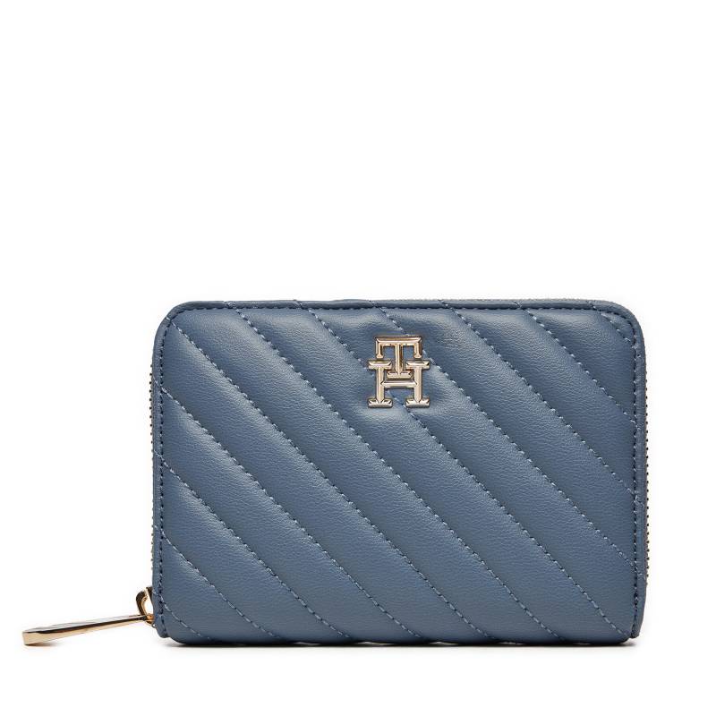 Große Damen Geldbörse Tommy Hilfiger AW0AW17017 Blau von Tommy Hilfiger