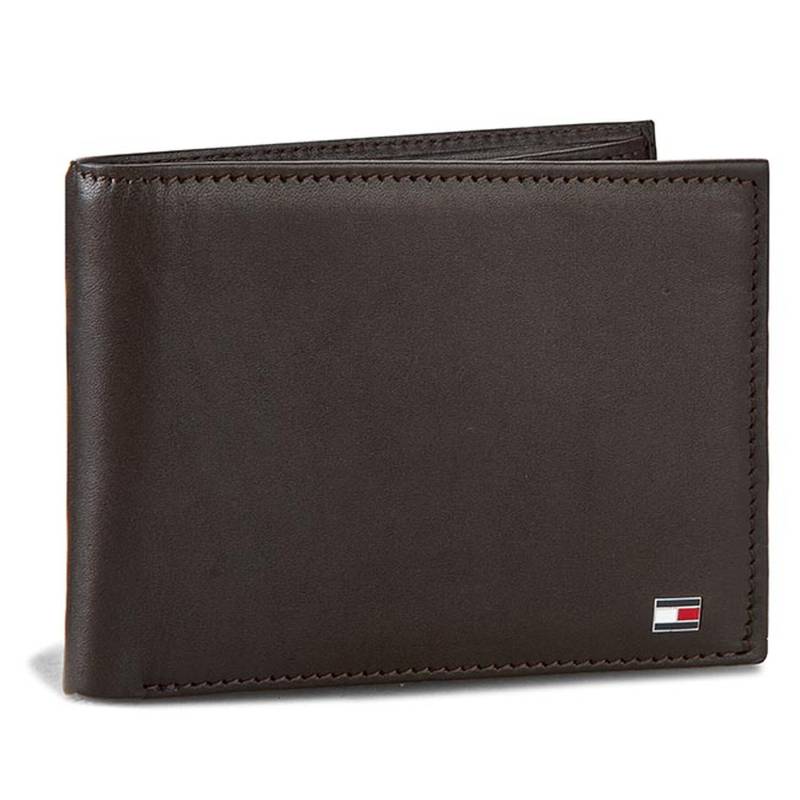 Große Herren Geldbörse Tommy Hilfiger Eton Cc And Coin Pocket AM0AM00651/83361 Braun von Tommy Hilfiger