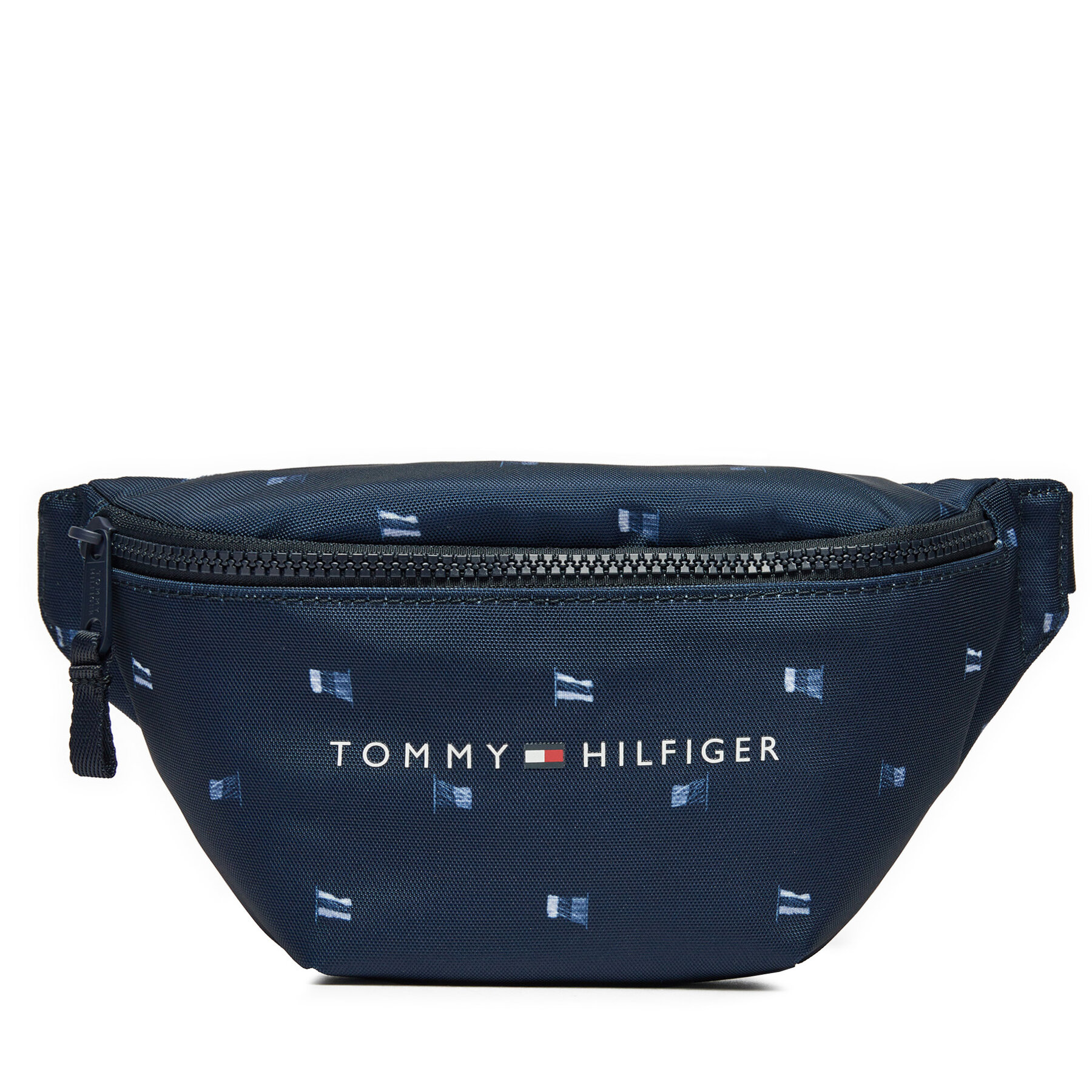 Gürteltasche Tommy Hilfiger Th Essential Aop AU0AU01949 Dunkelblau von Tommy Hilfiger