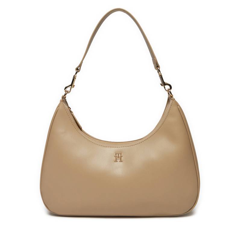 Handtasche Tommy Hilfiger AW0AW16463 Beige von Tommy Hilfiger