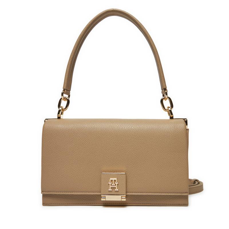 Handtasche Tommy Hilfiger AW0AW17026 Beige von Tommy Hilfiger