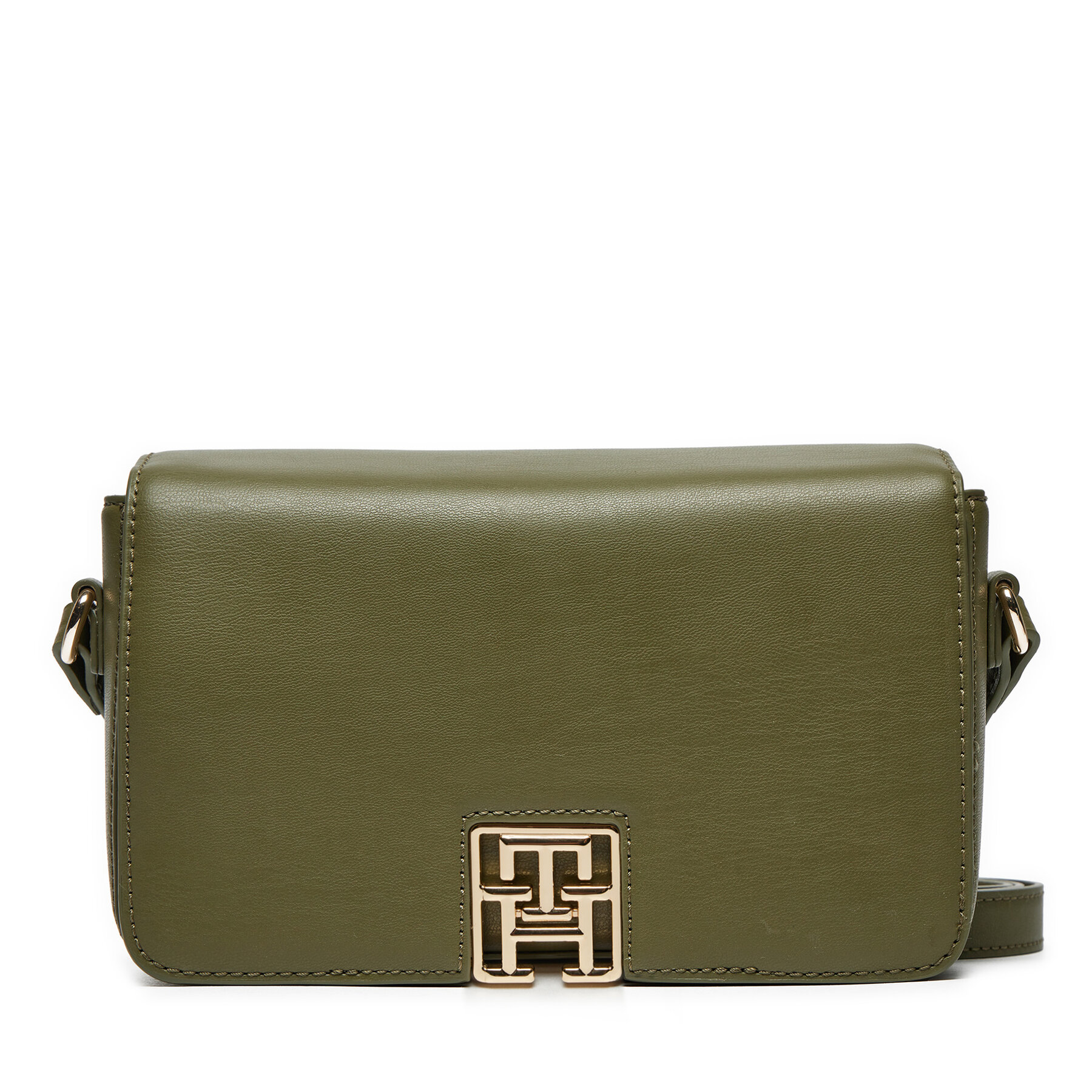 Handtasche Tommy Hilfiger Reset Crossover AW0AW16298 Khakifarben von Tommy Hilfiger