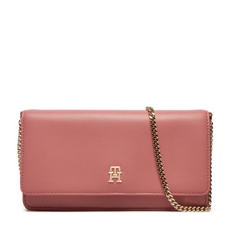 Handtasche Tommy Hilfiger Th Refined Chain Crossover AW0AW16109 Rosa von Tommy Hilfiger