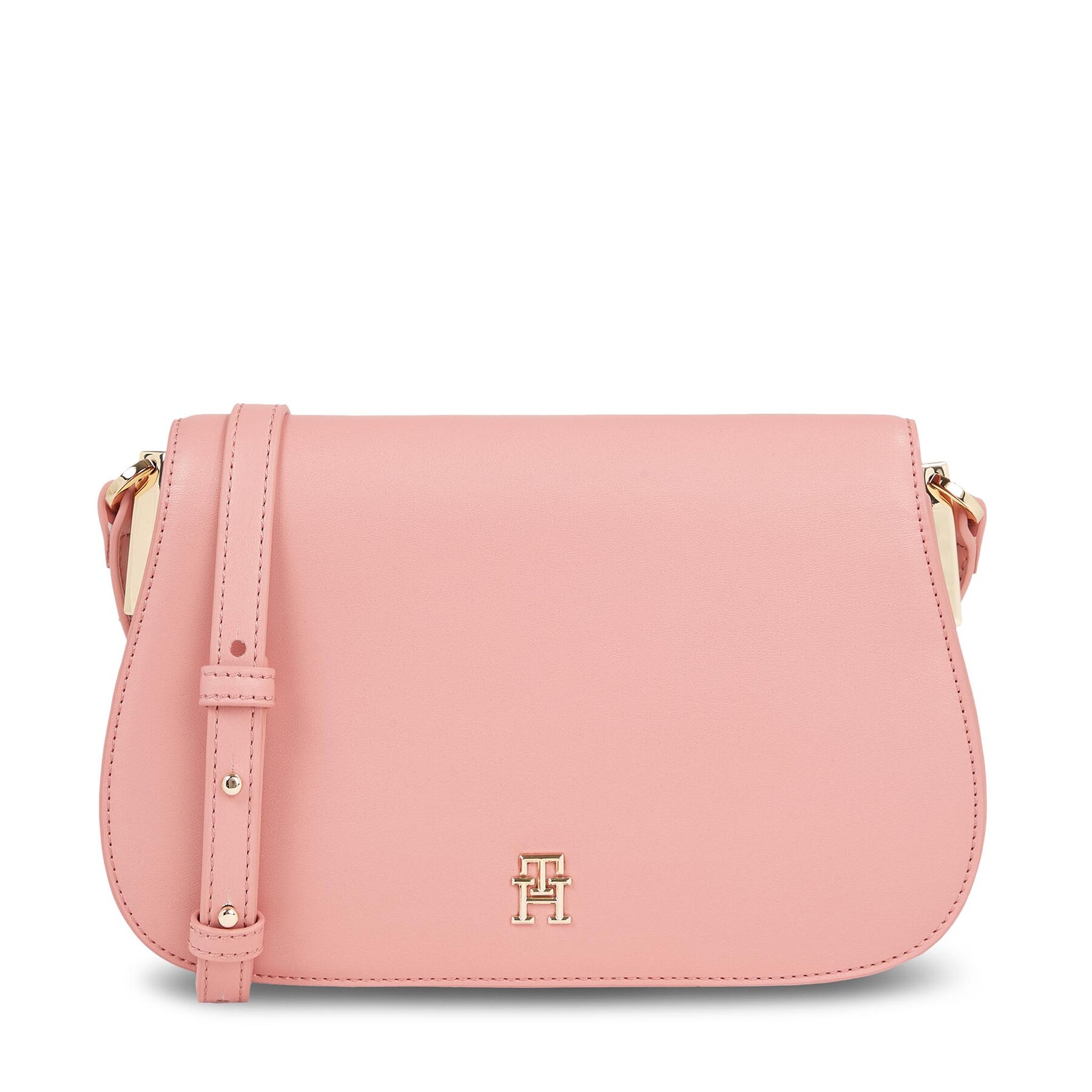 Handtasche Tommy Hilfiger Th Spring Chic Flap Crossover AW0AW15974 Rosa von Tommy Hilfiger