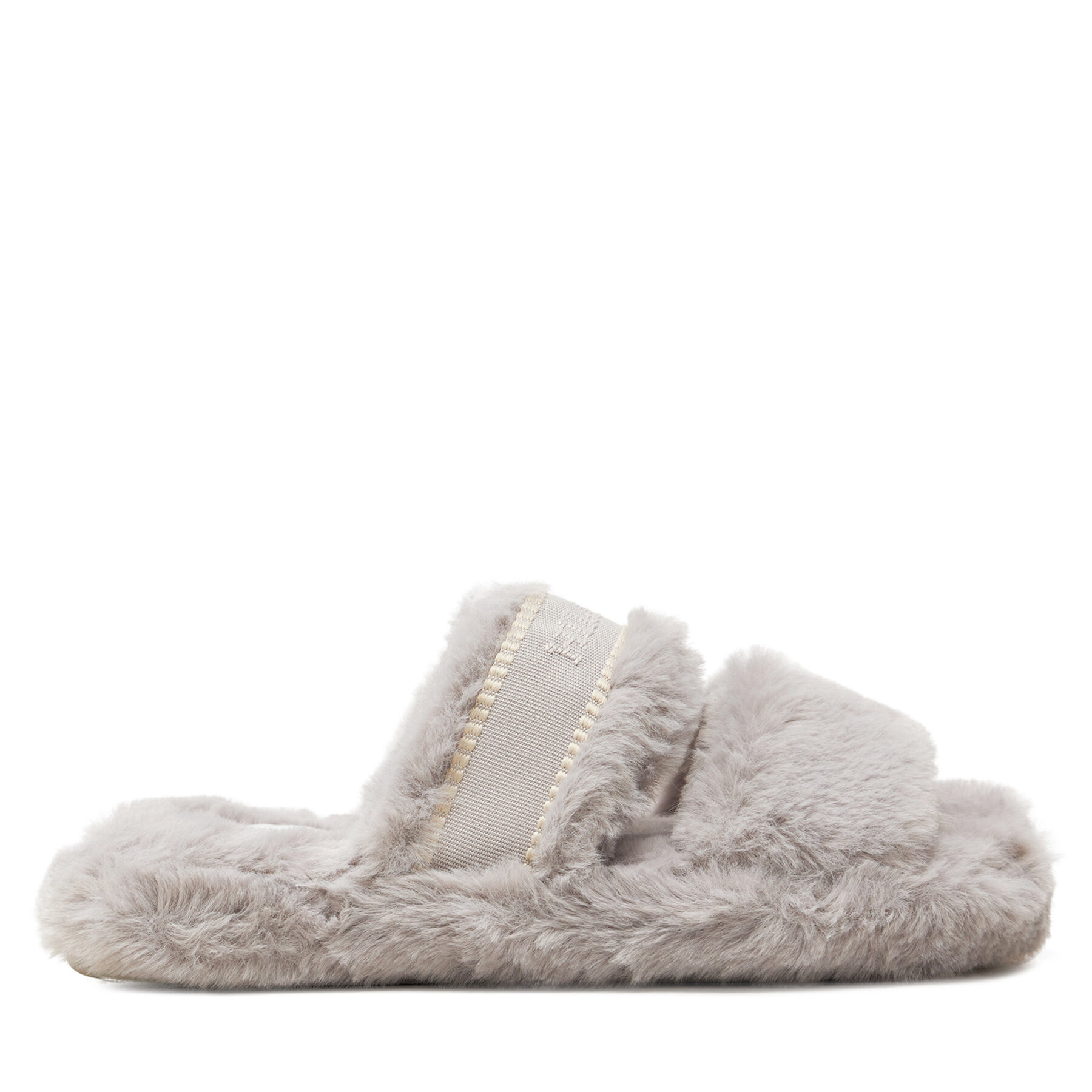 Hausschuhe Tommy Hilfiger Fur Basics Slipper FW0FW08343 Grau von Tommy Hilfiger