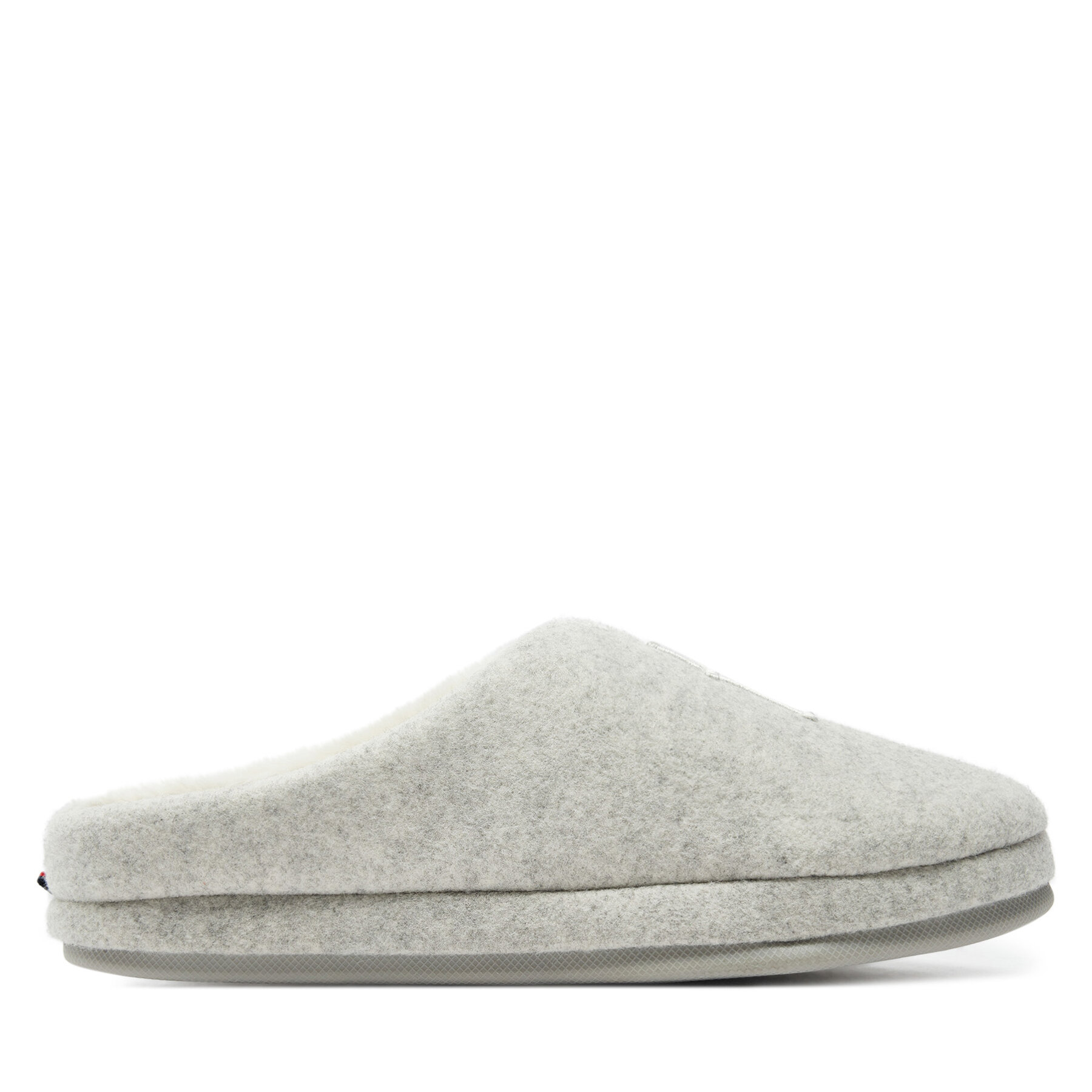 Hausschuhe Tommy Hilfiger Th Embroidered Basics Slipper FW0FW08135 Grau von Tommy Hilfiger