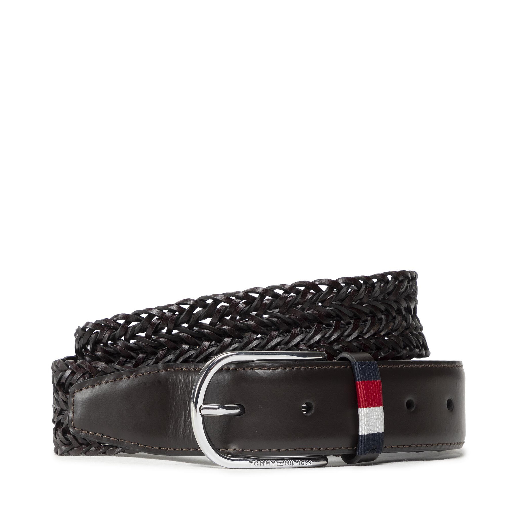 Herrengürtel Tommy Hilfiger Business Braided 3.5 AM0AM09415 Braun von Tommy Hilfiger