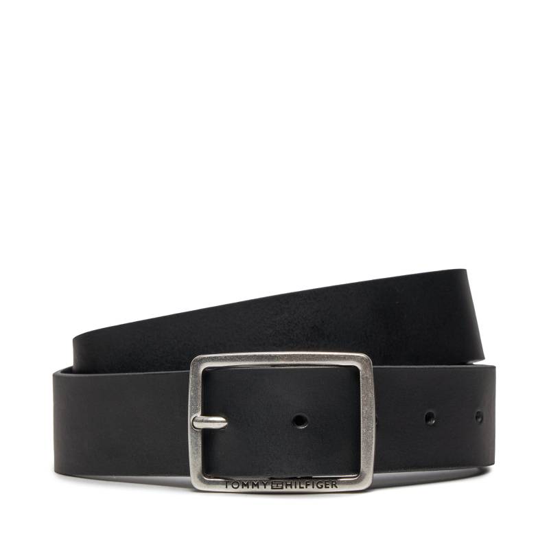 Herrengürtel Tommy Hilfiger Jeans Buckle 3.5 AM0AM12176 Schwarz von Tommy Hilfiger