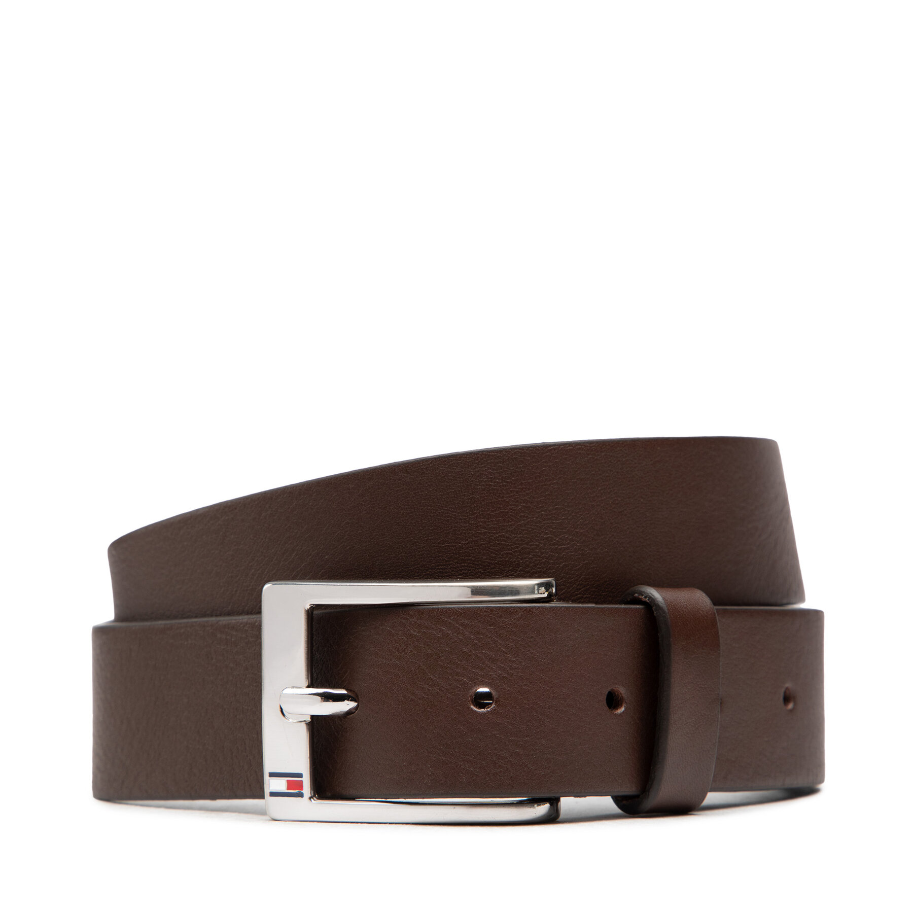 Herrengürtel Tommy Hilfiger New Aly Belt AM0AM08363 Braun von Tommy Hilfiger