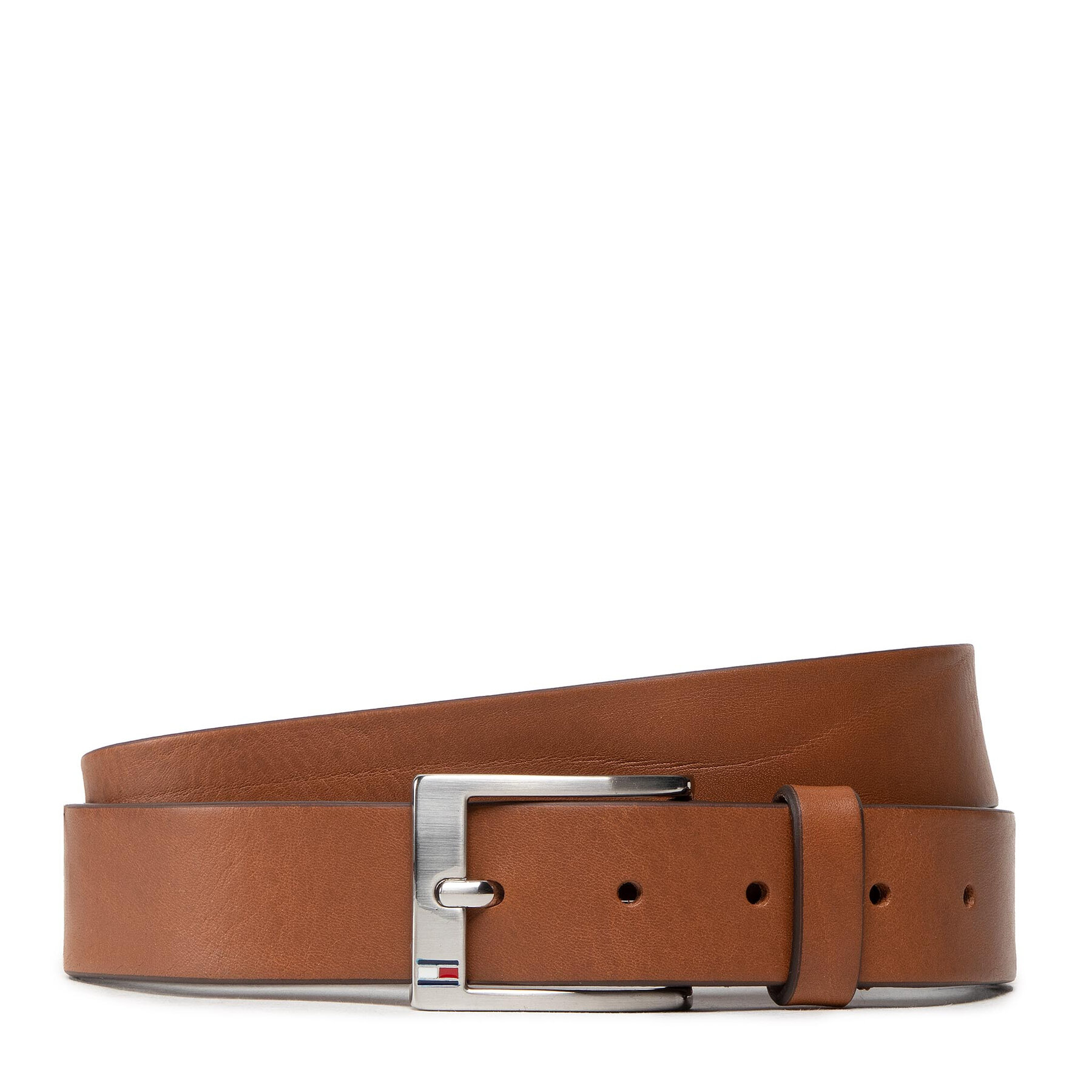 Herrengürtel Tommy Hilfiger New Aly Belt AM0AM08363 Braun von Tommy Hilfiger