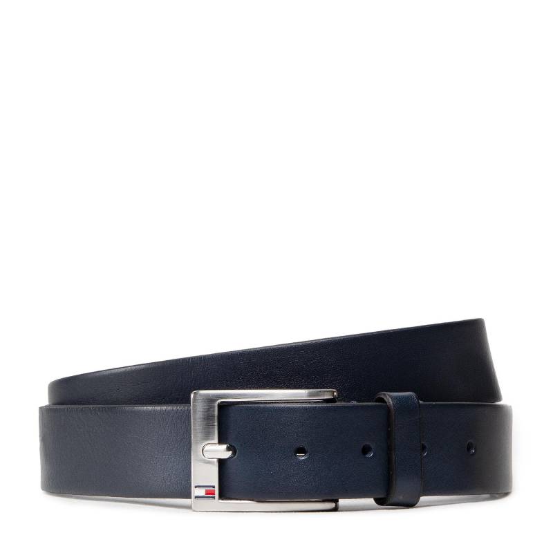 Herrengürtel Tommy Hilfiger New Aly Belt AM0AM08363 Dunkelblau von Tommy Hilfiger