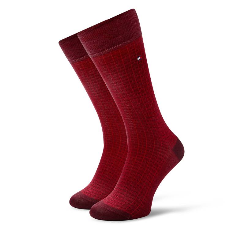 Hohe Herrensocken Tommy Hilfiger 701230606 Rot von Tommy Hilfiger