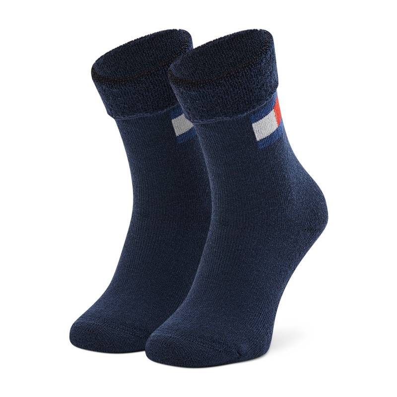 Hohe Kindersocken Tommy Hilfiger 701220271 Dunkelblau von Tommy Hilfiger