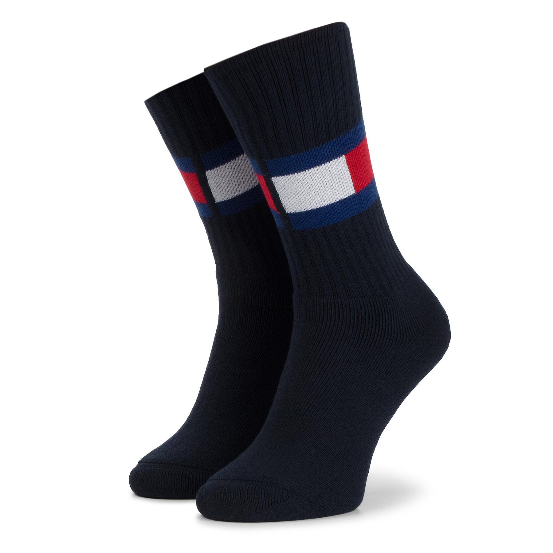 Hohe Unisex-Socken Tommy Hilfiger 481985001 Dunkelblau von Tommy Hilfiger