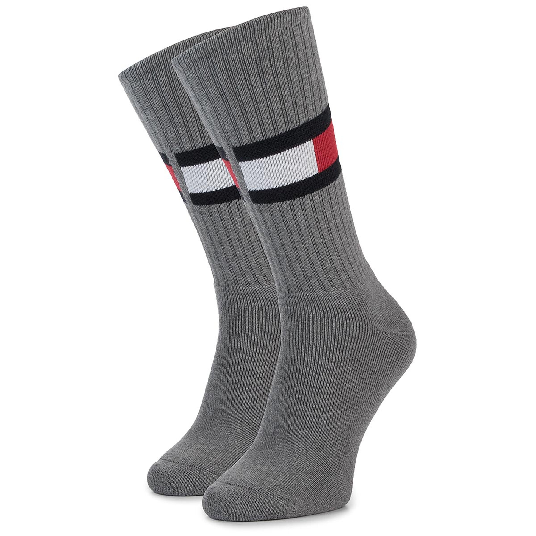 Hohe Unisex-Socken Tommy Hilfiger 481985001 Grau von Tommy Hilfiger