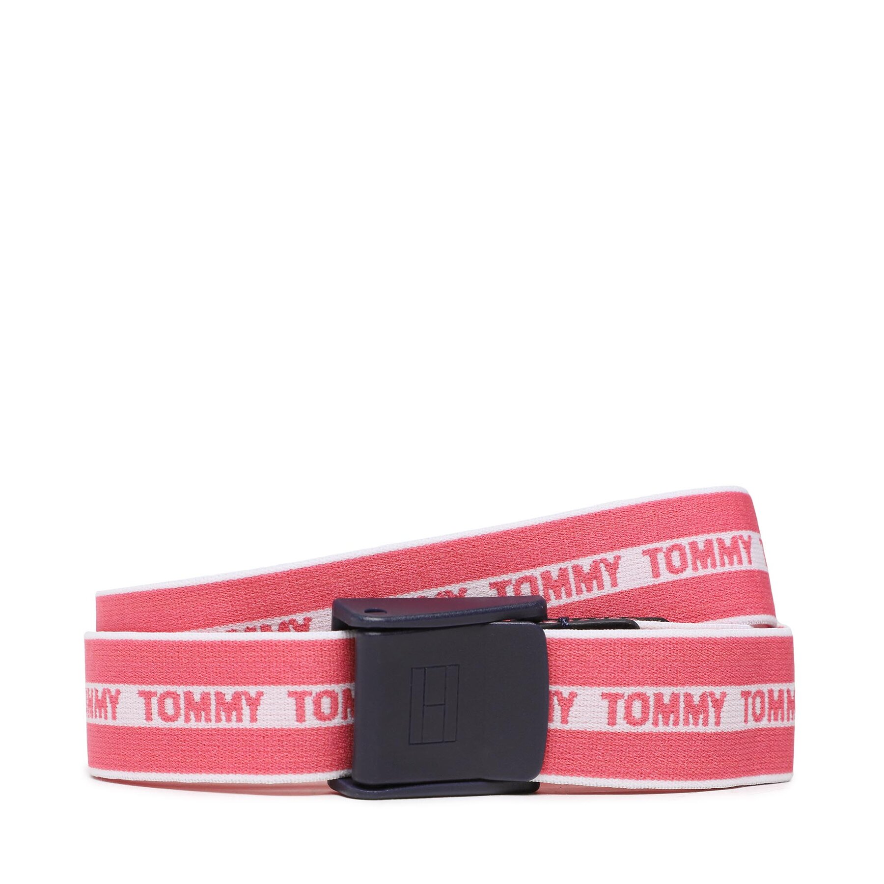 Kindergürtel Tommy Hilfiger Tommy Webbing Belt AU0AU01557 Rosa von Tommy Hilfiger