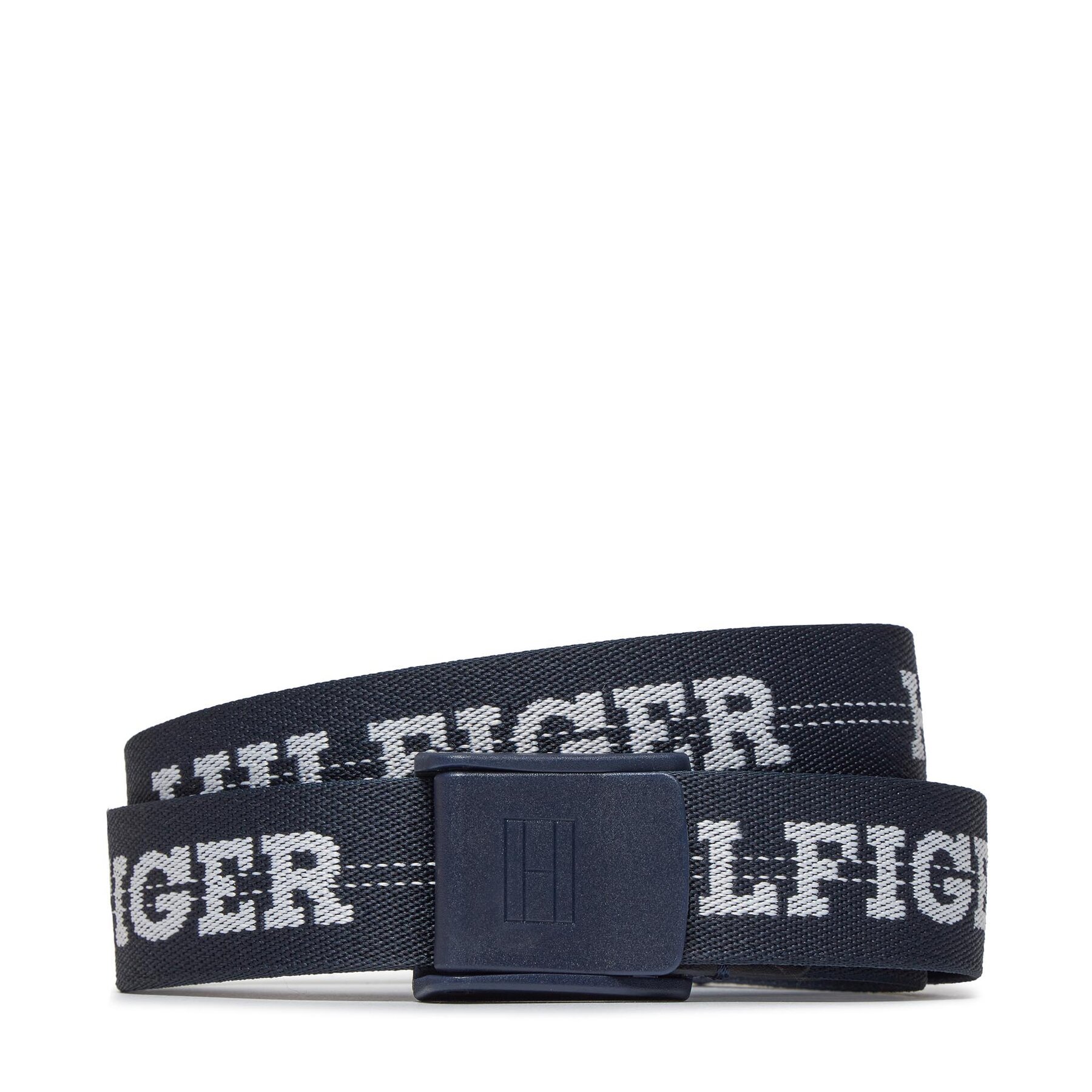 Kindergürtel Tommy Hilfiger Webbing Belt AU0AU01854 Dunkelblau von Tommy Hilfiger