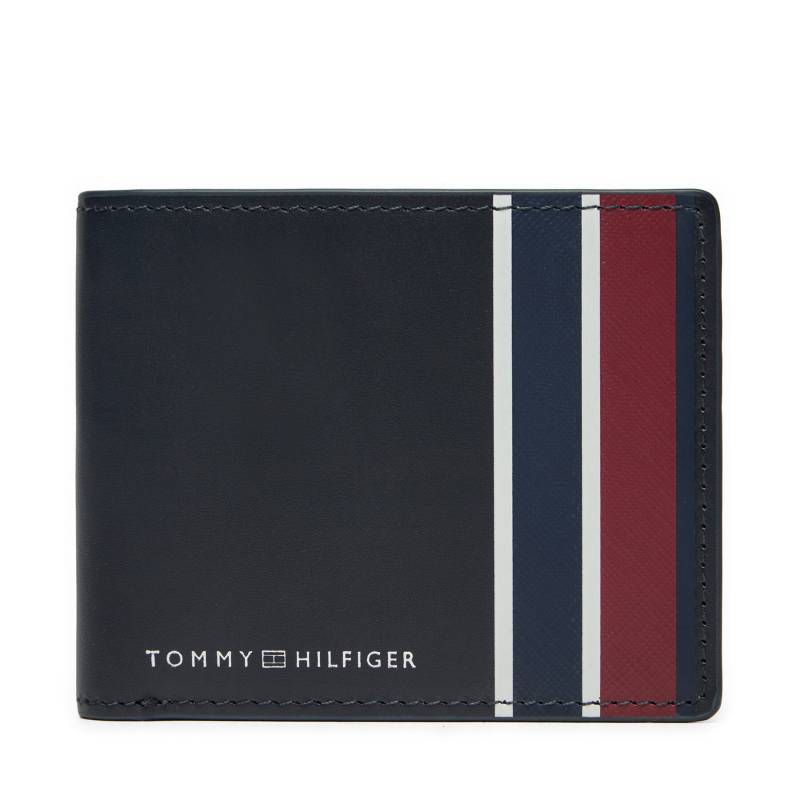 Kleine Herren Geldbörse Tommy Hilfiger Th Corp Mini Cc AM0AM12779 Dunkelblau von Tommy Hilfiger