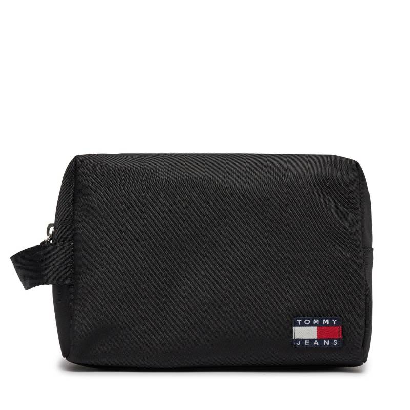 Kosmetiktasche Tommy Hilfiger Tjm Ess Daily Nylon Washbag AM0AM12079 Schwarz von Tommy Hilfiger