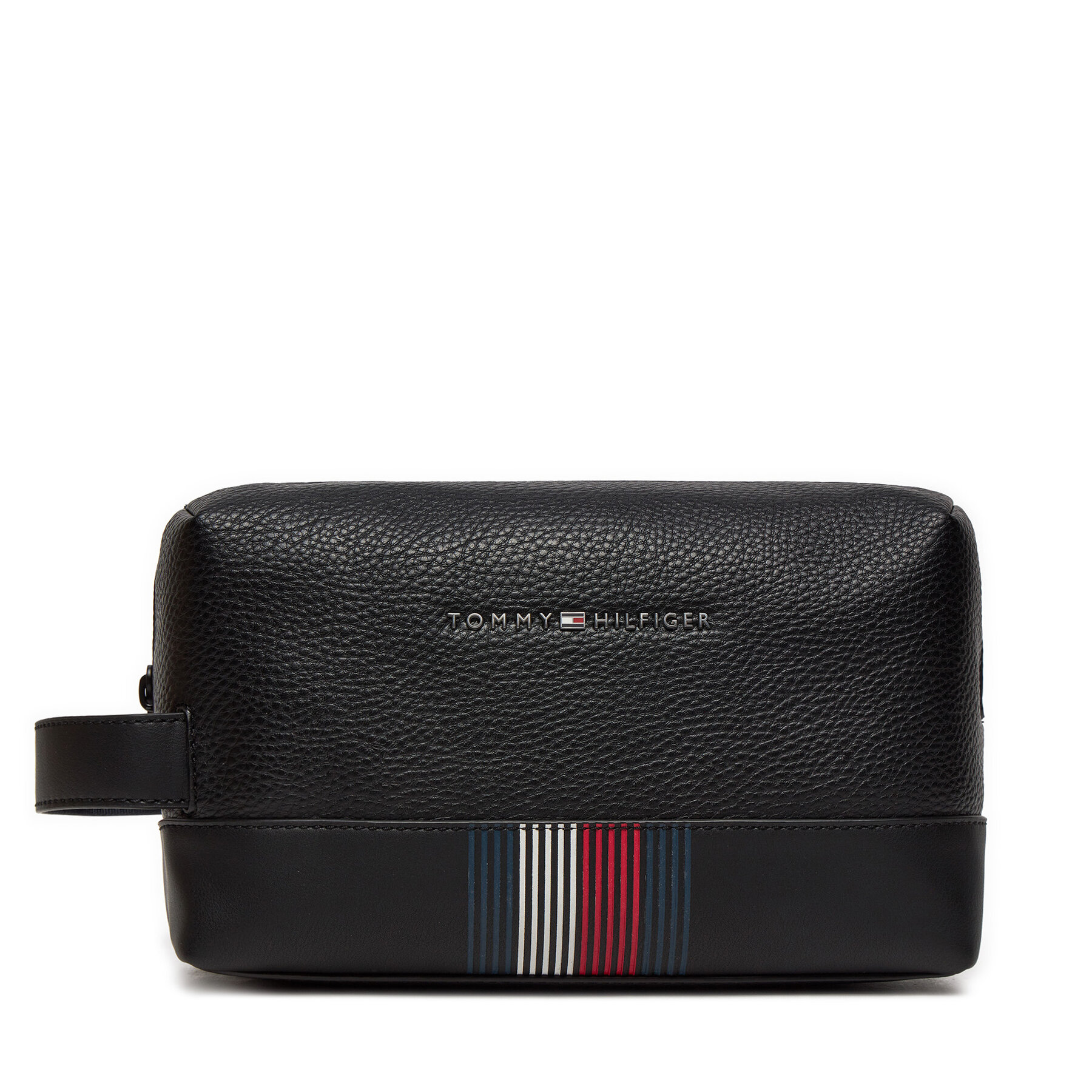 Kosmetiktasche Tommy Hilfiger Transit Medium Washbag AM0AM12516 Schwarz von Tommy Hilfiger