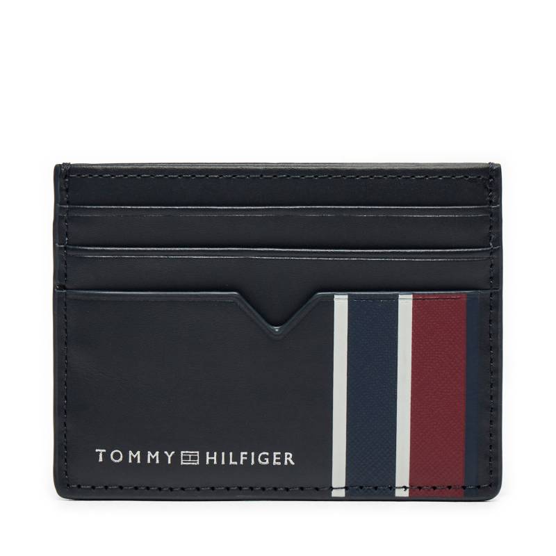 Kreditkartenetui Tommy Hilfiger Th Corp Cc Holder AM0AM12780 Dunkelblau von Tommy Hilfiger